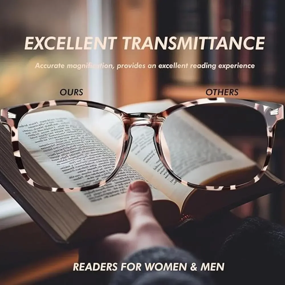New 4 Pairs Cheers Devices Mens Blue Light Scratch Resistant Reading Eye Glasses